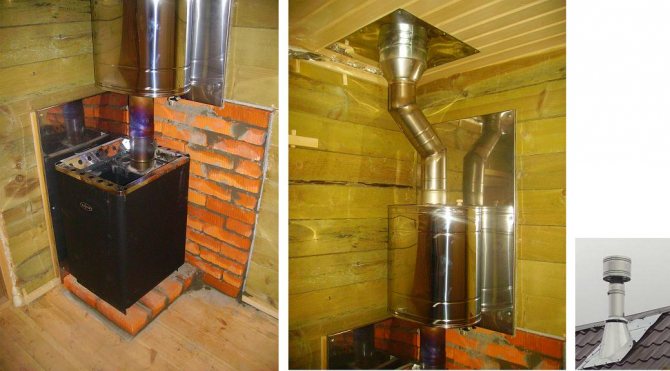 Réservoir de sauna par tuyau