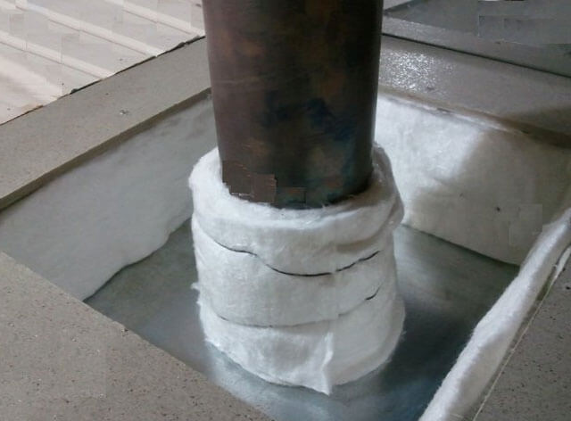 comment isoler un tuyau de cheminée en métal