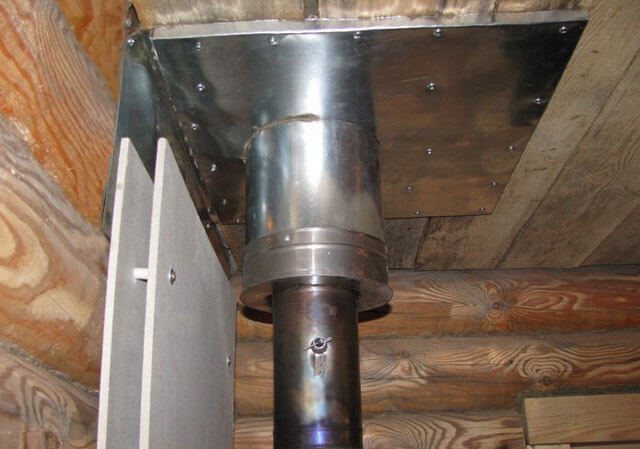 comment envelopper le tuyau de cheminée du feu