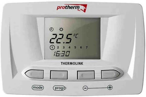 Thermostat d'ambiance programmable électronique à deux positions - thermostat Protherm Thermolink S