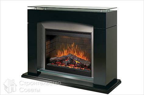 Paggawa ng isang portal para sa isang electric fireplace