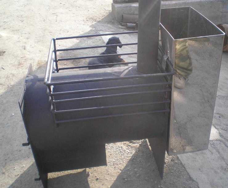 comment fabriquer un poêle de sauna à partir d'un tuyau