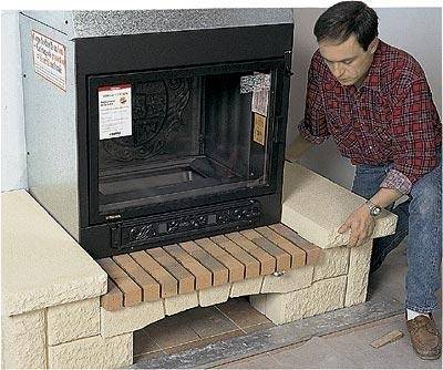 Kako instalirati kamin peć u drvenoj kući
