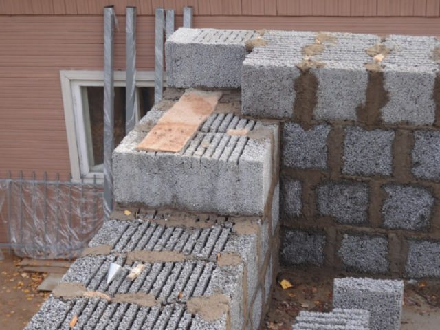 Béton d'argile expansé pour la construction d'une maison