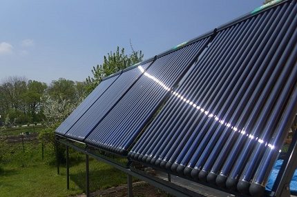 Conception et avantages des capteurs solaires sous vide