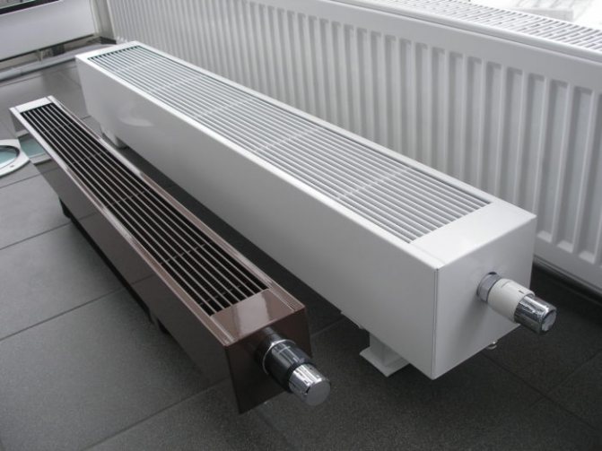 radiadors de calefacció per terra radiant