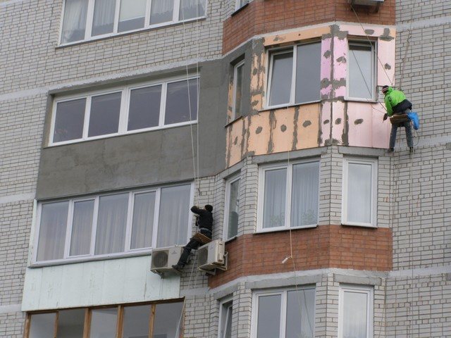 Isolation thermique extérieure du balcon