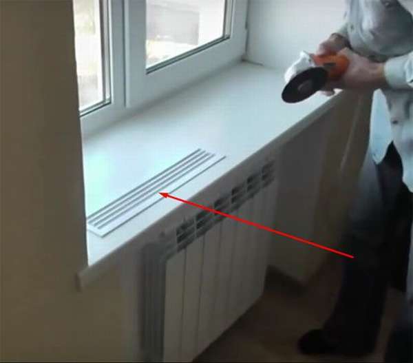 Optimering av värmesystemet: ventilationsgaller för fönsterbrädor