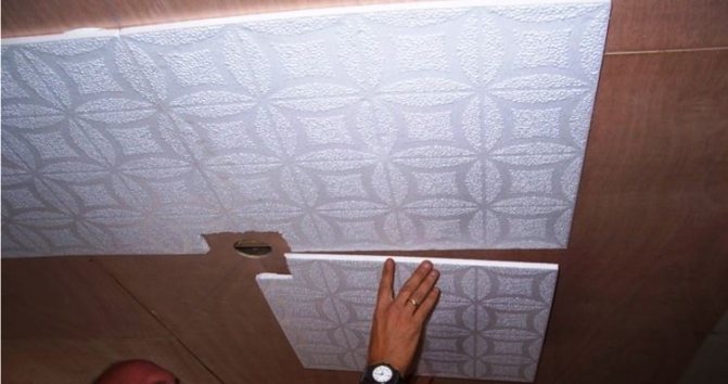 dalle de plafond en polystyrène expansé photo 7