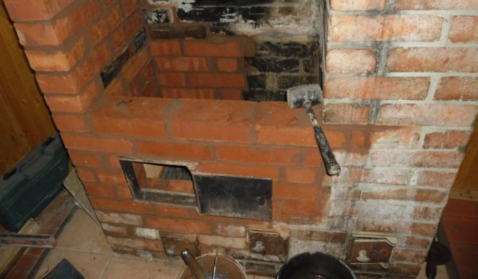Repararea unui cuptor din cărămidă: cum să reparați un cuptor din cărămidă cu propriile mâini, repararea unui cuptor, cum să acoperiți fisurile, mortarul