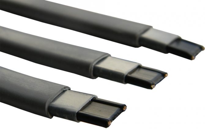 Selvregulerende kabel med polyolefinmantel
