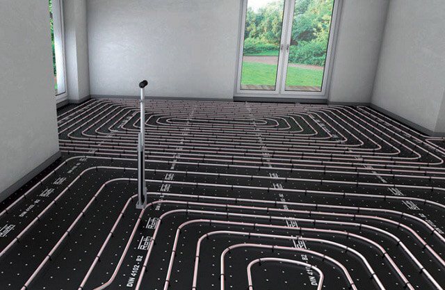 konzoly pro upevnění potrubí pro podlahové vytápění