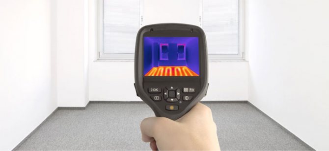 thermomètre infrarouge moderne