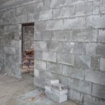 Murs et cloisons en blocs de mousse