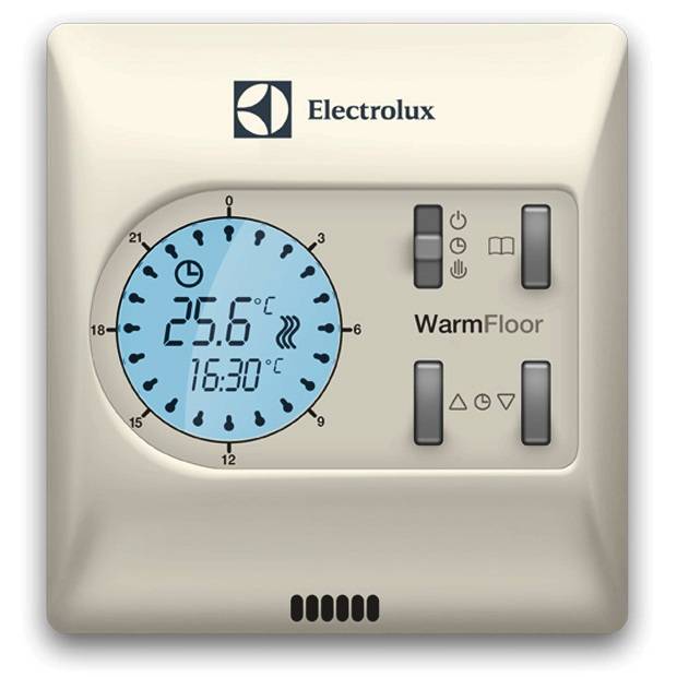Thermostat pour plancher chauffant à eau