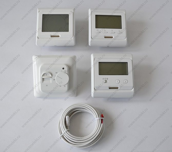 Thermostats pour plancher chauffant à film: 70.26, E 31.116, E 51.716, E 91.716