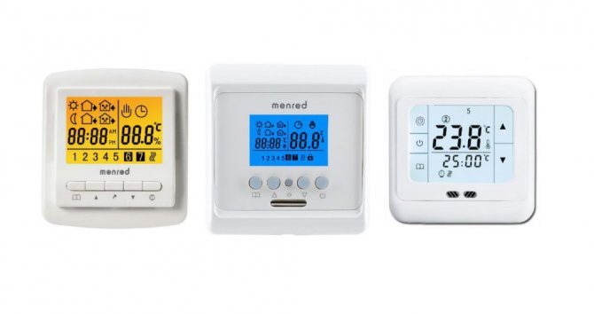 Thermostats pour chauffage par le sol