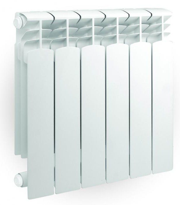 installation de radiateurs de chauffage bimétalliques en aluminium