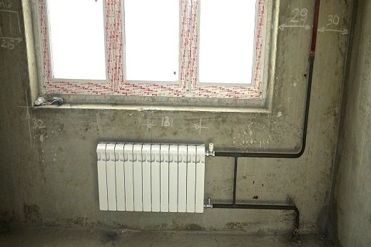 Installation du radiateur Rifar Monolit 350