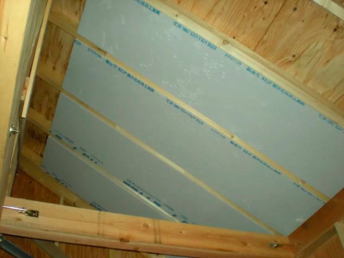 isolation du toit du grenier avec penoplex