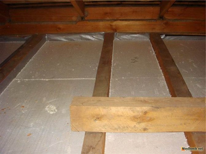 Isolation du plancher du grenier dans une maison privée - des moyens efficaces de rester au chaud
