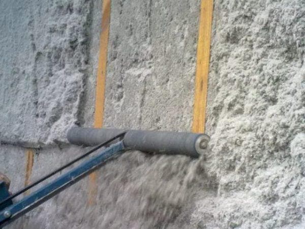 laine de cellulose pour l'isolation des murs