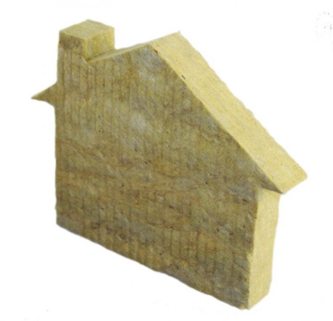 Βαμβακερό υλικό σε σχήμα σπιτιού