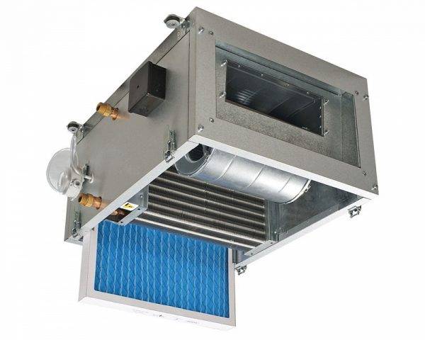 Types et dispositif de ventilation avec air chaud
