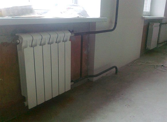 remplacement à faire soi-même des colonnes montantes de chauffage dans l'appartement